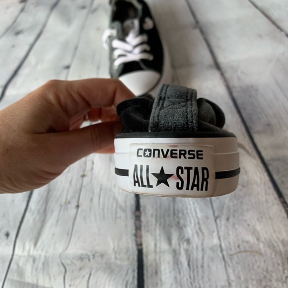 New grey velvet converse - Picture 4 of 6